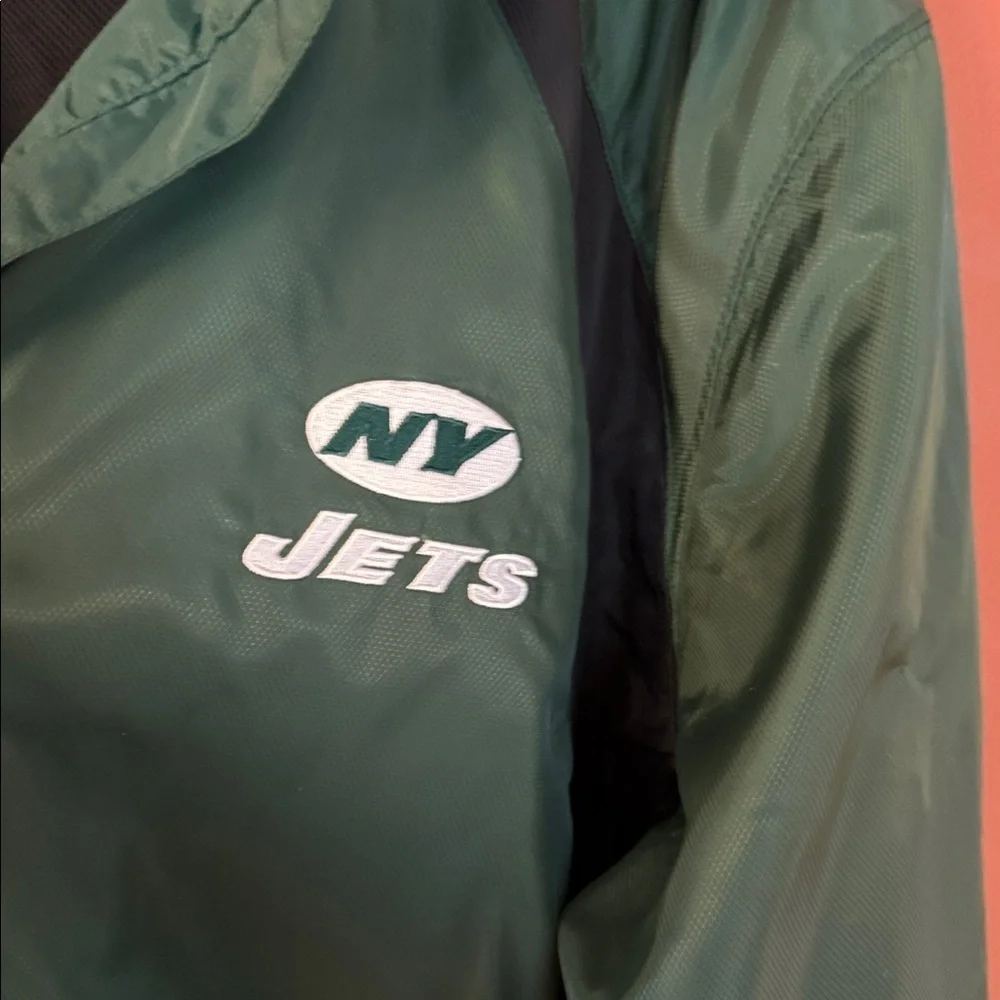 New York Jets NFL Team Full-Zip Windbreaker Jacket. Size XL
